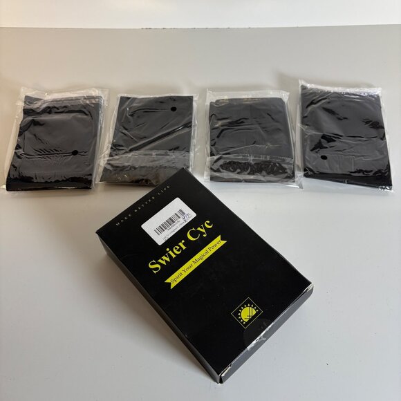 Swier Cyc Cooling Arm Sleeves 4 Pack Outdoor Sports Black - Picture 2 of 6